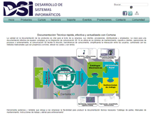 Tablet Screenshot of dsi.com.mx
